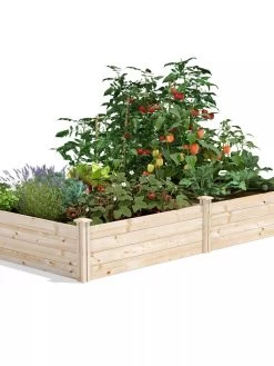 Pine Raised Garden Beds, 4'x8'