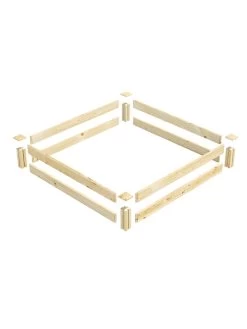 Pine Raised Garden Beds, 4'x4' 11 Pine Raised Garden Beds, 4'x4' -Gardening Sales Store 8612249 01v