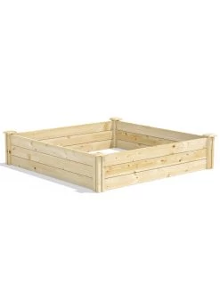 Pine Raised Garden Beds, 4'x4' 13 Pine Raised Garden Beds, 4'x4' -Gardening Sales Store 8612250 03v