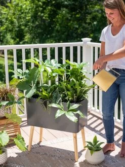 Ava Self-Watering Rectangular Planter -Gardening Sales Store 8612691 0011