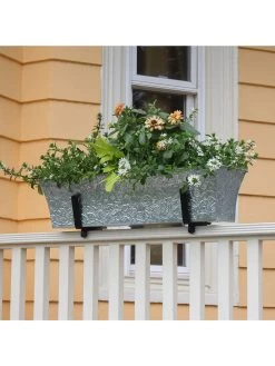 Achla Designs Handrail Flowerbox Bracket Kit For Rail -Gardening Sales Store 8612883 03v