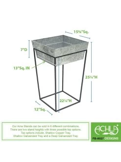 Achla Designs Arne Plant Stand -Gardening Sales Store 8612900 01v