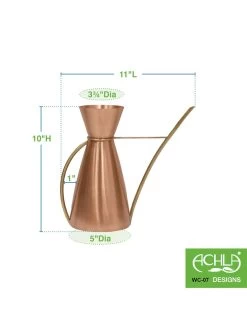 Achla Designs Copper Watering Carafe -Gardening Sales Store 8612920 02v