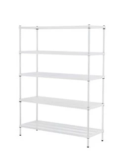 MeshWorks © 5 Tier Plant Shelving -Gardening Sales Store 8613014 11v meshworks 5 tier plant shelf white