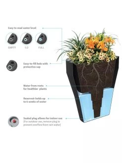 TruDrop One Pinch Planter 37 "Diameter -Gardening Sales Store 8613631 06V 3 4