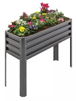 Metal Double Height Raised Garden Bed -Gardening Sales Store 8613688 01V 3 4