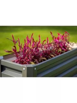 Metal Double Height Raised Garden Bed -Gardening Sales Store 8613688 03V 3 4