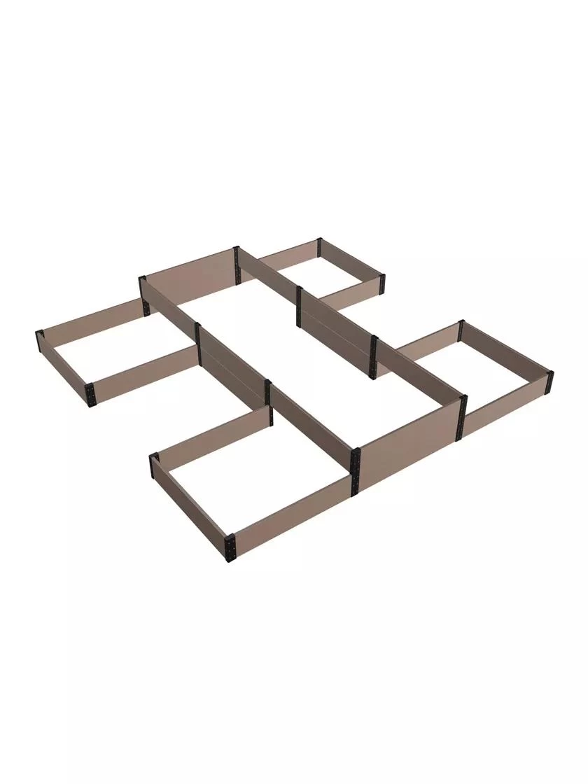 Terraced H-Shape Garden Bed 1 Terraced H-Shape Garden Bed