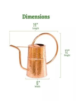 Copper Indoor Watering Can -Gardening Sales Store Copper Watering Can