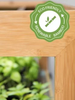 Medium Bamboo LED Grow Light Garden -Gardening Sales Store bamboo grow light icon 3 4